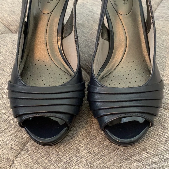 NWOT Life Stride peep toe sling back 3” size 8M - Picture 2 of 9